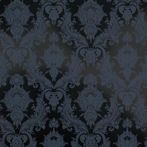 Black Damsel Removable Peel and Stick Damask Wallpaper